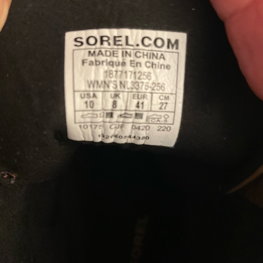 Sorel Joan Of Arctic Wedge Leather Boots - Picture 4 of 5
